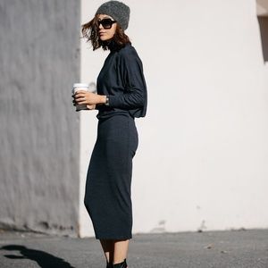 Acne Studios Carisa Merino Wool-Knit Dress
